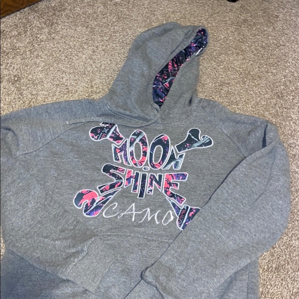 Moonshine camo sweatshirt